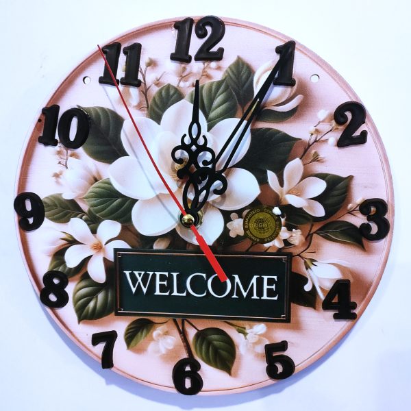 CEAS BUCĂTARIE, HANDMADE LEMN, MODEL WELCOME FLORAL 1.04