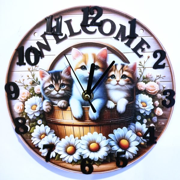 CEAS BUCATARIE, MODEL WELCOME HOME PISOI, HANDMADE 1.25